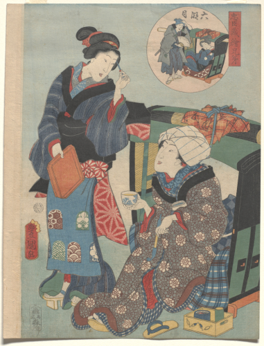 Utagawa%20Kunisada%20as%20Toyokuni%20III%2C%20%3Cb%3E%3Ci%3E%20Act%20VI%3A%20Okaru%27s%20departure%2C%20from%20the%20series%20Pictorial%20Siblings%20to%20The%20Treasury%20of%20Loyal%20Retainers%3C%2Fi%3E%3C%2Fb%3E%2C%201859%2C%20color%20woodblock%20print%20with%20embossing%20on%20paper%3B%20%26%23333%3Bban%20nishiki-e%2C%20Gift%20of%20Mrs.%20Eugene%20Rockey%2C%20public%20domain%2C%2077.37.5